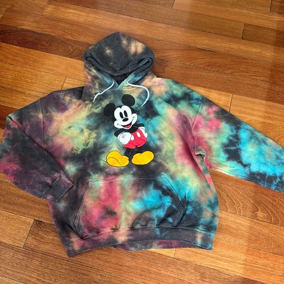 Mickey Mouse Disney Tie Dye Hoodie - Picture 1 of 4